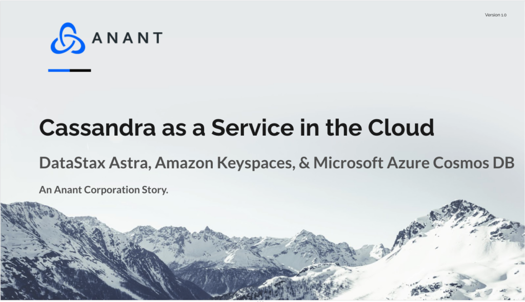 Cassandra as a service cover image