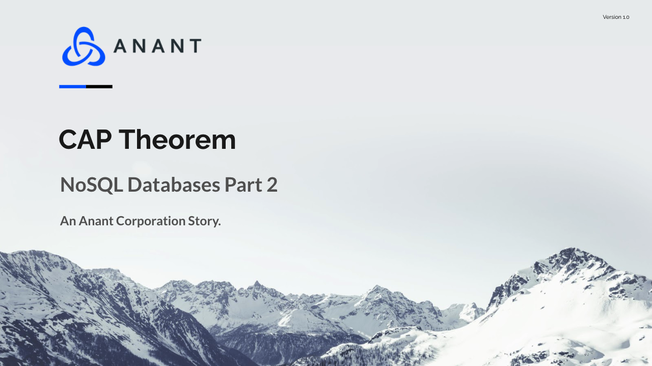 NoSQL Databases Part 2 - CAP Theorem
