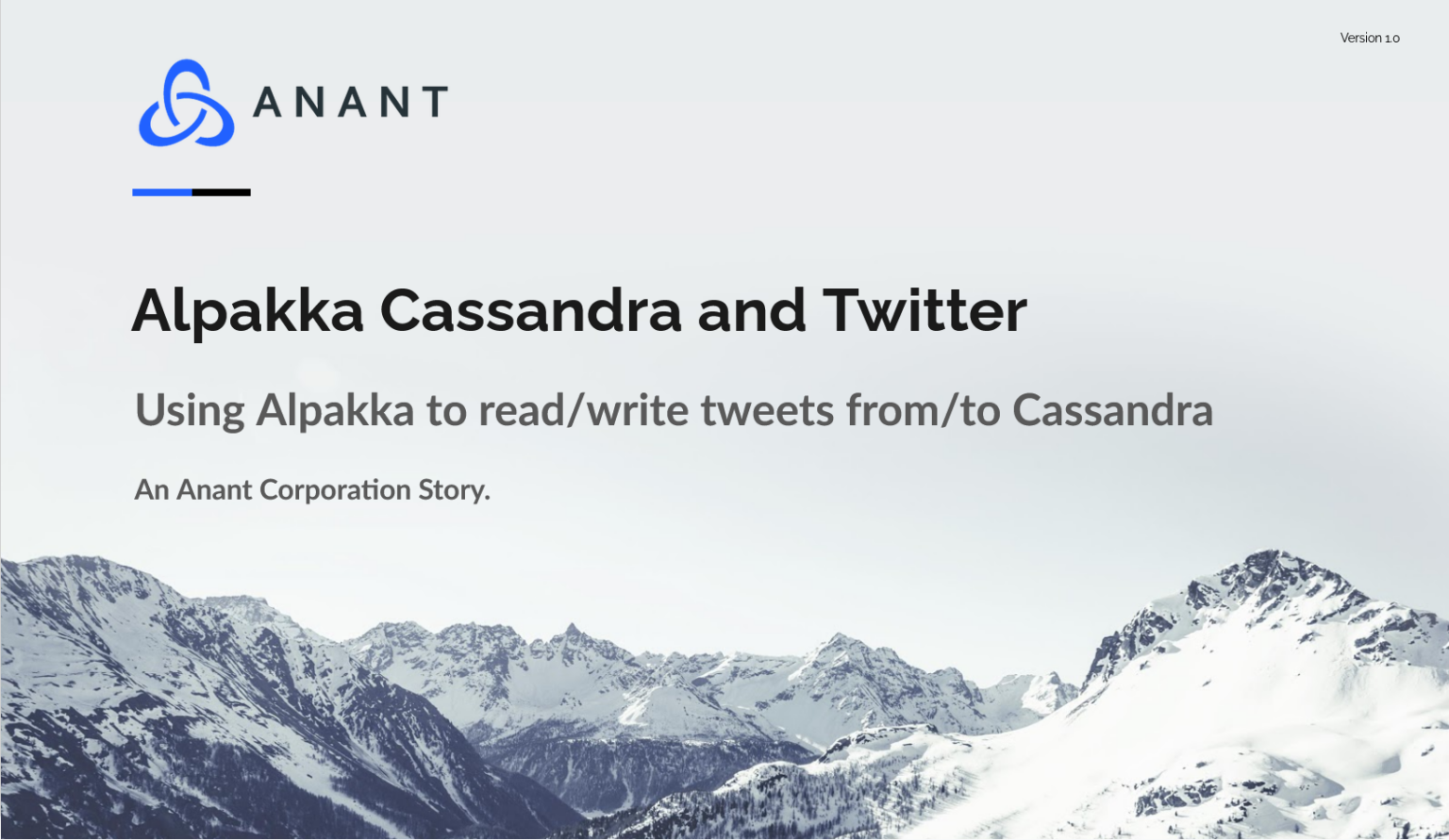 Alpakka Cassandra and Twitter