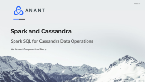 Spark SQL for Cassandra Data Operations