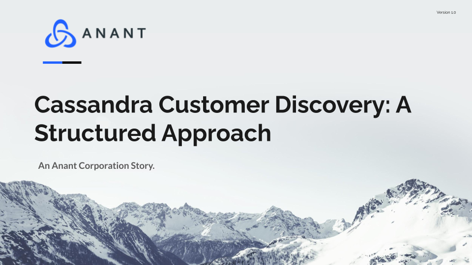 Cover image for customer discovery