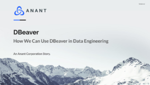 Cover Slide for the DBeaver presentation