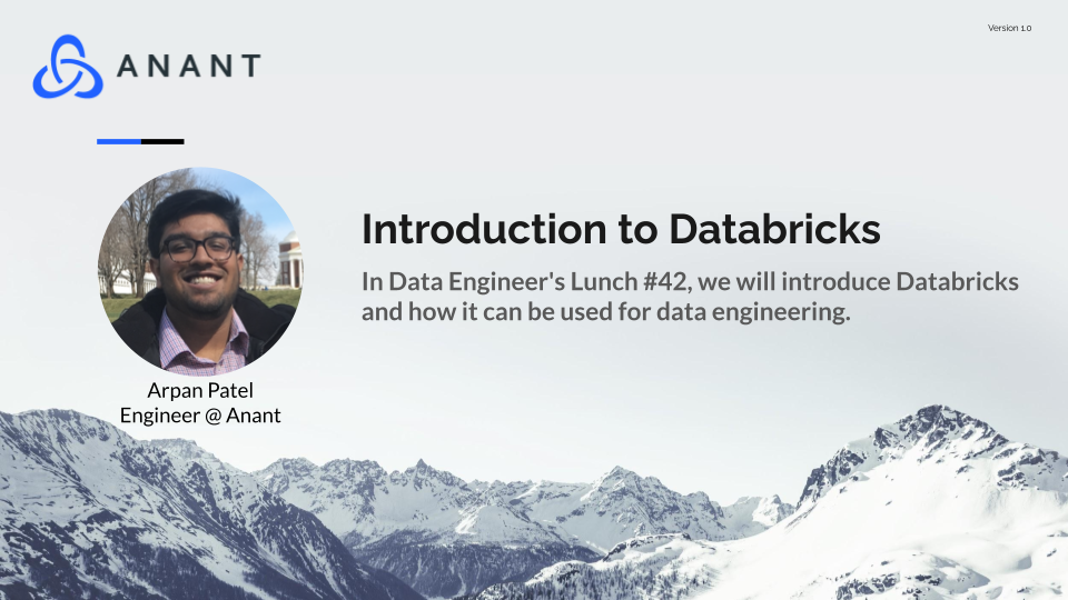 Introduction to Databricks