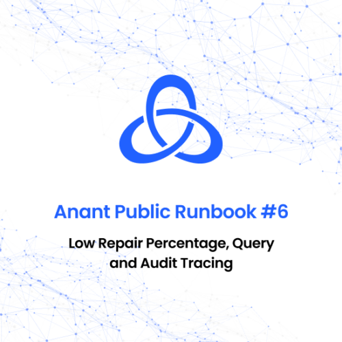 Runbook #6 - Low Repair Percentage, Query and Audit Tracing