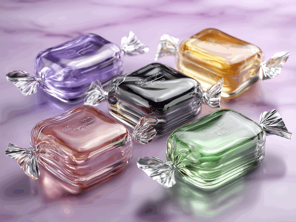 sugaress colorful candy 