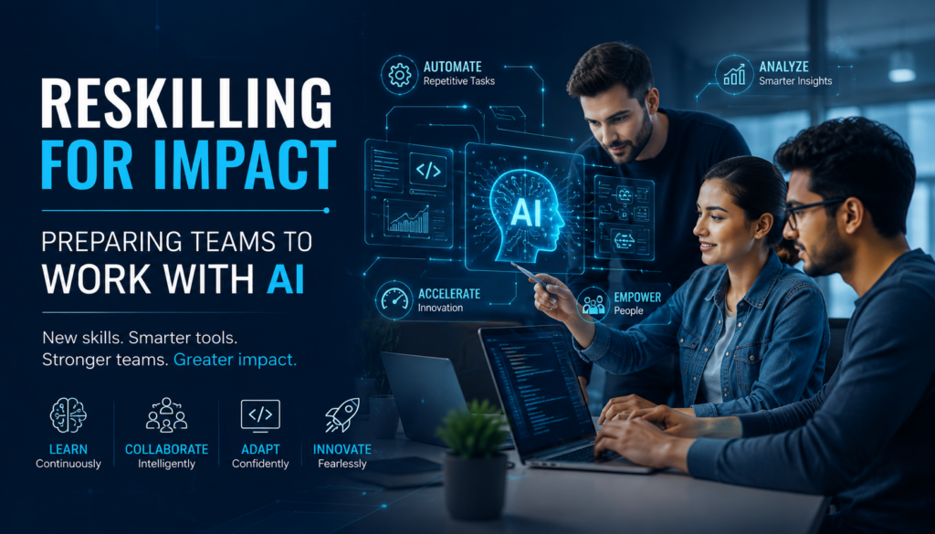 Reskilling for Impact: Preparing Teams to Work With AI